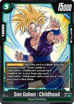 Son Gohan : Childhood (FB06-052) - Rivals Clash [Fusion World] (Rare) [FB06-052]