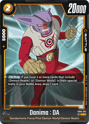 Danima : DA (FB06-081) - Rivals Clash [Fusion World] (Common) [FB06-081]