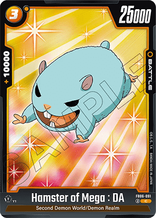 Hamster of Mega : DA (FB06-091) - Rivals Clash [Fusion World] (Common) [FB06-091]