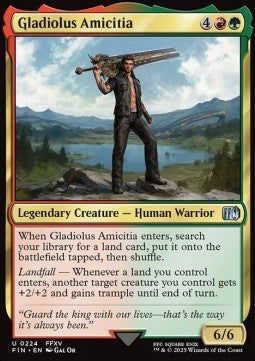 Gladiolus Amicitia - Magic: The Gathering - FINAL FANTASY (Uncommon) [FIN-224]
