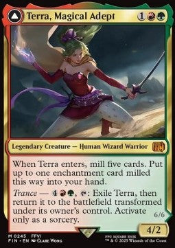 Terra, Magical Adept // Esper Terra - Magic: The Gathering - FINAL FANTASY (Mythic) [FIN-245]