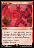 Chaos Warp - Commander: FINAL FANTASY (Rare) [FIC-291]