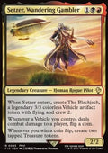Setzer, Wandering Gambler - Commander: Magic: The Gathering - FINAL FANTASY (Rare) [FIC-93]