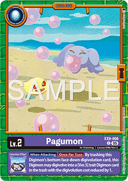 Pagumon (EX9-006) (V.1) - Versus Monsters (Common) [EX-09-006]
