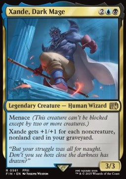 Xande, Dark Mage (V.2) - FINAL FANTASY: Extras (Rare) [XFIN-561]