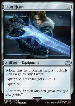 Lion Heart - Magic: The Gathering - FINAL FANTASY (Uncommon) [FIN-261]