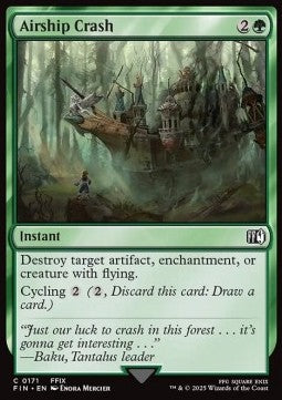 Airship Crash - Magic: The Gathering - FINAL FANTASY (Common) [FIN-171]