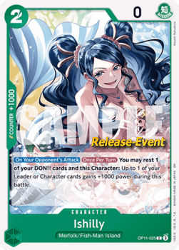 Ishilly (OP11-025) - Promos: A Fist of Divine Speed (Common) [OP11P-025]
