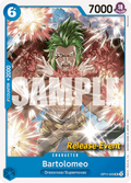 Bartolomeo (OP11-055) - Promos: A Fist of Divine Speed (Uncommon) [OP11P-055]