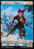 Hero Token (W 1/1) // Wizard Token (B 0/1) (V.6)