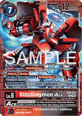 BlitzGreymon Ace (EX9-013) (V.1) - Versus Monsters (Rare) [EX-09-013]