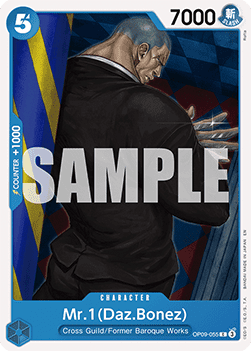 Mr.1(Daz.Bonez) (OP09-055) - Starter Deck: Blue Buggy (Common) [ST-25-OP09-055]