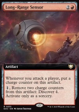 Long-Range Sensor - Commander: Edge of Eternities: Extras (Rare) [XEOC-31]
