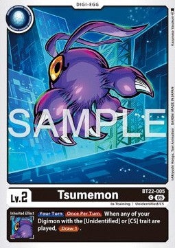 Tsumemon (BT22-005) - Cyber Eden (Common) [BT-22-005]