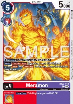 Meramon (BT22-010) - Cyber Eden (Common) [BT-22-010]