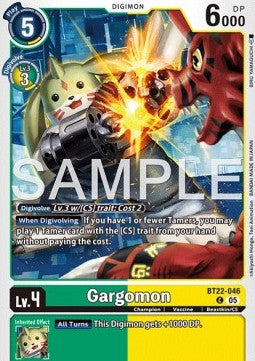 Gargomon (BT22-046) - Cyber Eden (Common) [BT-22-046]