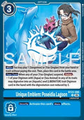 Unique Emblem: Poseidia Lagoon (BT22-096) - Cyber Eden (Uncommon) [BT-22-096]