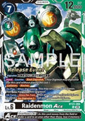 Raidenmon Ace (BT22-066) - Promos: Cyber Eden (Alternative Art) [BT-22P-BT22-066]