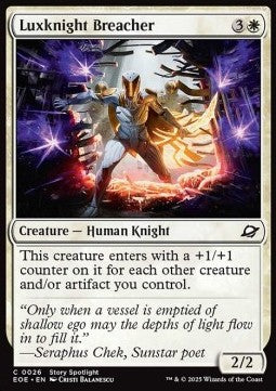 Luxknight Breacher - Edge of Eternities (Common) [EOE-26]