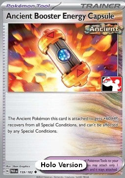 Ancient Booster Energy Capsule - Play! Pokémon Prize Pack Series Five (Prize Pack Series) [PPS5-PAR 159]