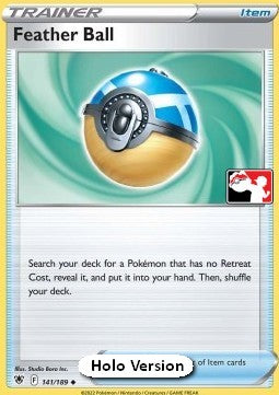 Feather Ball - Play! Pokémon Prize Pack Series Three (Prize Pack Series) [PPS3-ASR 141]