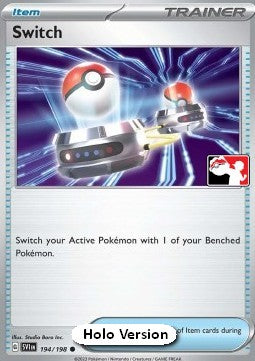 Switch - Play! Pokémon Prize Pack Series Three (Prize Pack Series) [PPS3-SVI 194]