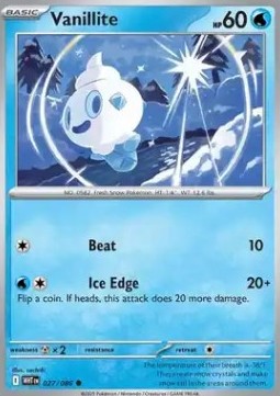 Vanillite - White Flare (Common) [WHT-027]