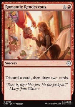 Romantic Rendezvous - Magic: The Gathering | Marvel's Spider-Man (Common) [SPM-86]