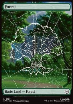 Forest (V.1) - Magic: The Gathering | Marvel's Spider-Man (Land) [SPM-193]
