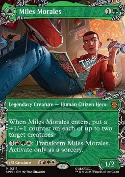 Miles Morales // Ultimate Spider-Man (V.2) - Magic: The Gathering | Marvel's Spider-Man: Extras (Mythic) [XSPM-211]
