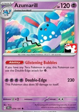 Azumarill - Play! Pokémon Prize Pack Series Seven (Prize Pack Series) [PPS7-SSP 074]