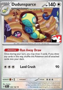 Dudunsparce - Play! Pokémon Prize Pack Series Seven (Prize Pack Series) [PPS7-TEF 129]
