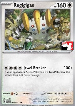 Regigigas - Play! Pokémon Prize Pack Series Seven (Prize Pack Series) [PPS7-PRE 086]
