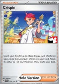 Crispin - Play! Pokémon Prize Pack Series Seven (Prize Pack Series) [PPS7-SCR 133]