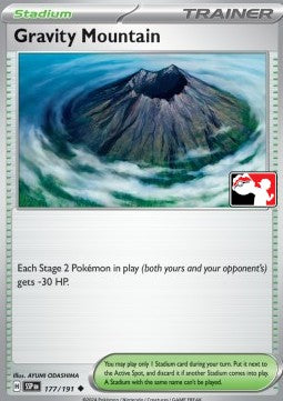 Gravity Mountain - Play! Pokémon Prize Pack Series Seven (Prize Pack Series) [PPS7-SSP 177]