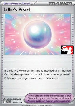 Lillie's Pearl - Play! Pokémon Prize Pack Series Seven (Prize Pack Series) [PPS7-JTG 151]