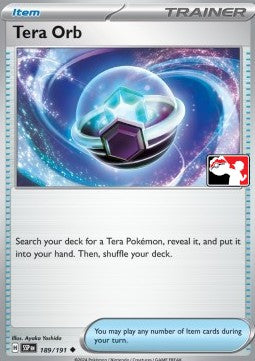 Tera Orb - Play! Pokémon Prize Pack Series Seven (Prize Pack Series) [PPS7-SSP 189]