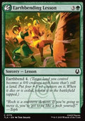 Earthbending Lesson - Magic: The Gathering | Avatar: The Last Airbender (Common) [TLA-176]