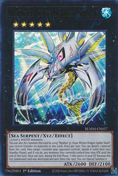 Number S37: Spider Shark - Battles of Legend: Monster Mayhem (Ultra Rare) [BLMM-037]