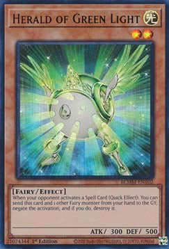 Herald of Green Light - Battles of Legend: Monster Mayhem (Ultra Rare) [BLMM-102]