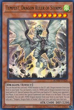 Tempest, Dragon Ruler of Storms - Battles of Legend: Monster Mayhem (Ultra Rare) [BLMM-120]