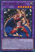 Gem-Knight Ruby - Battles of Legend: Monster Mayhem (Ultra Rare) [BLMM-136]