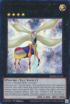 Number 8: Heraldic King Genom-Heritage - Battles of Legend: Monster Mayhem (Ultra Rare) [BLMM-152]