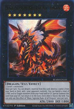 Blaze, Supreme Ruler of All Dragons - Battles of Legend: Monster Mayhem (Ultra Rare) [BLMM-155]