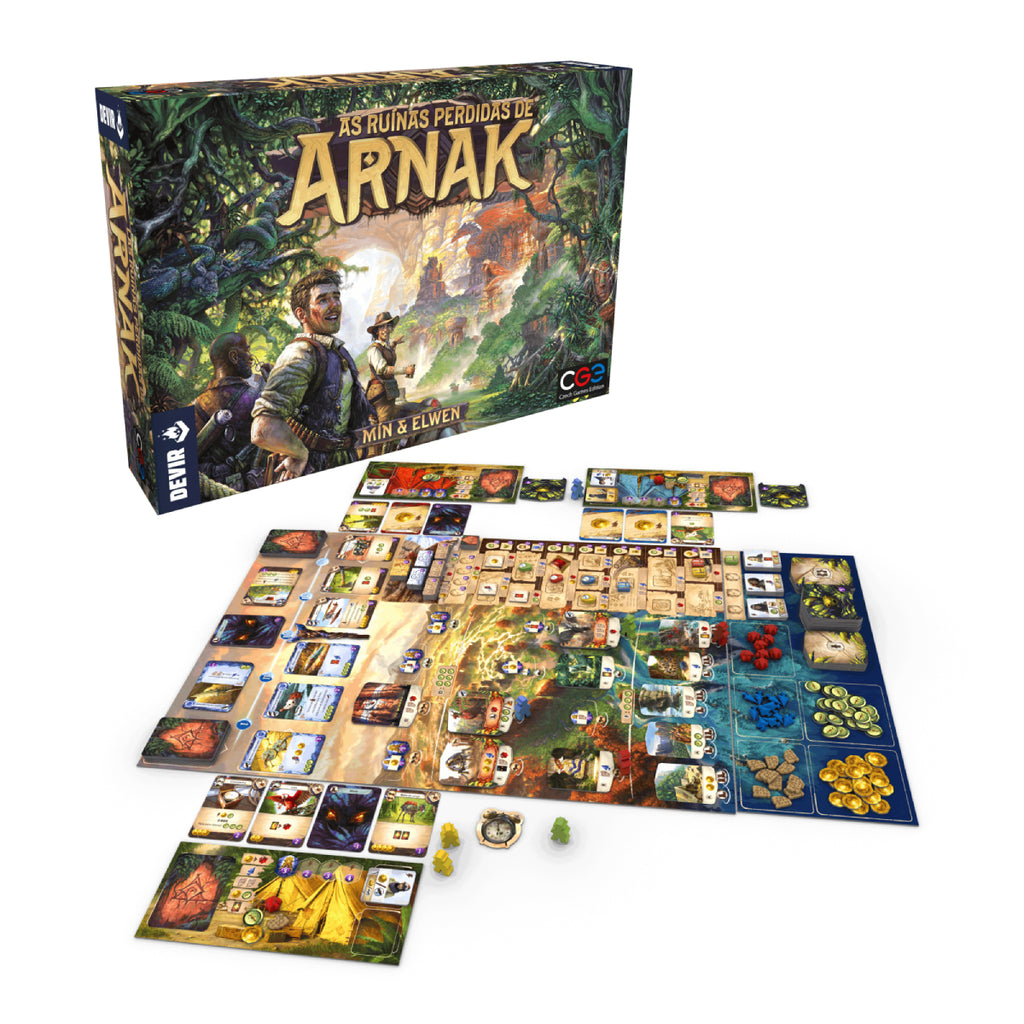 As Ruínas Perdidas de Arnak - Portuguese