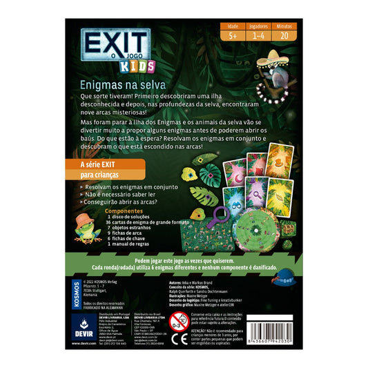 EXIT KIDS: Enigmas na Selva