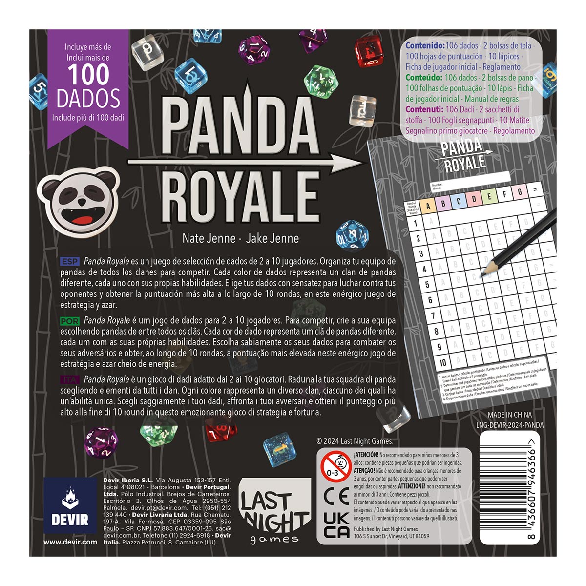 Panda Royale - Portuguese