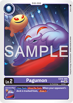 Pagumon (EX10-005) (V.1) - Sinister Order (Common) [EX-10-005]