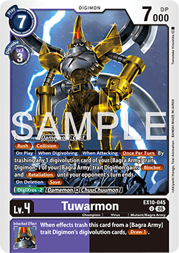 Tuwarmon (EX10-045) (V.1) - Sinister Order (Uncommon) [EX-10-045]