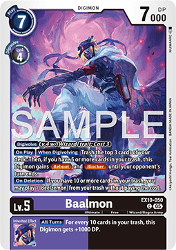 Baalmon (EX10-050) (V.1) - Sinister Order (Common) [EX-10-050]